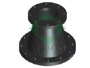 ductile iron AWWA C110 double flanged reducer