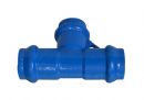 Ductile Iron All Socket Tee For PVC Pipe